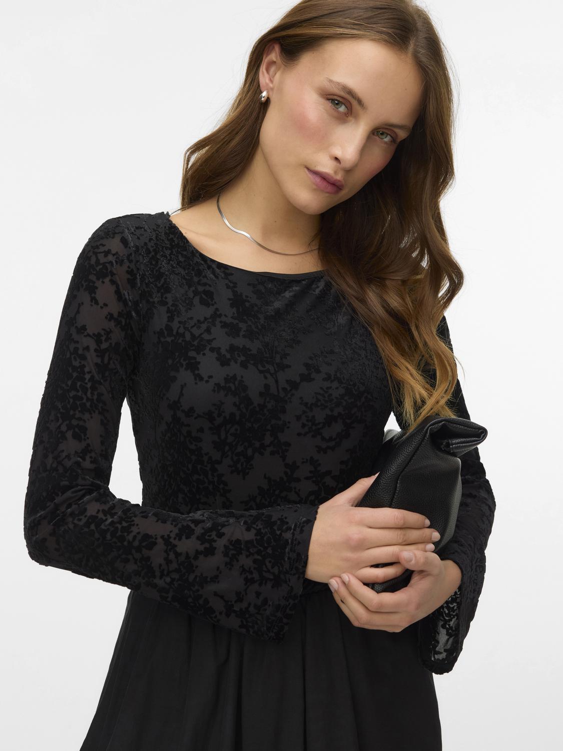 VMKITA Top - Black - VERO MODA & VILA Bergvik